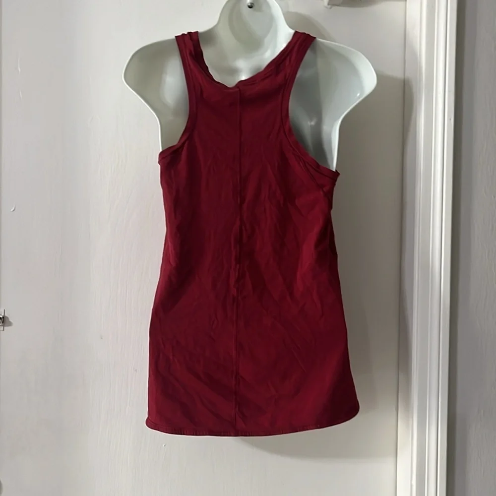 Lululemon Burgundy Sleeveless Top